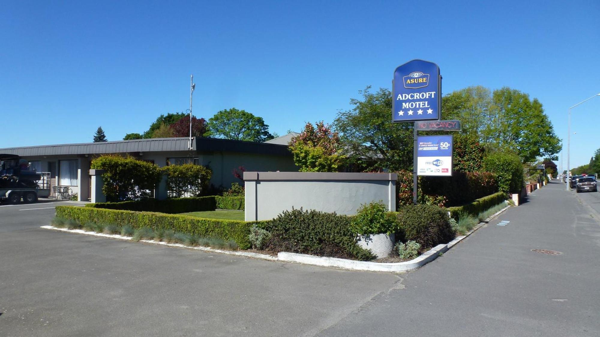 Asure Adcroft Motel Ashburton Eksteriør billede